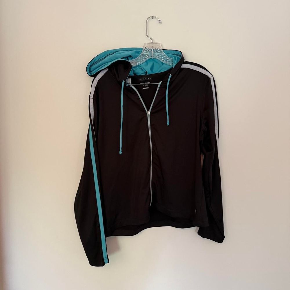 Y2K athletic track jacket